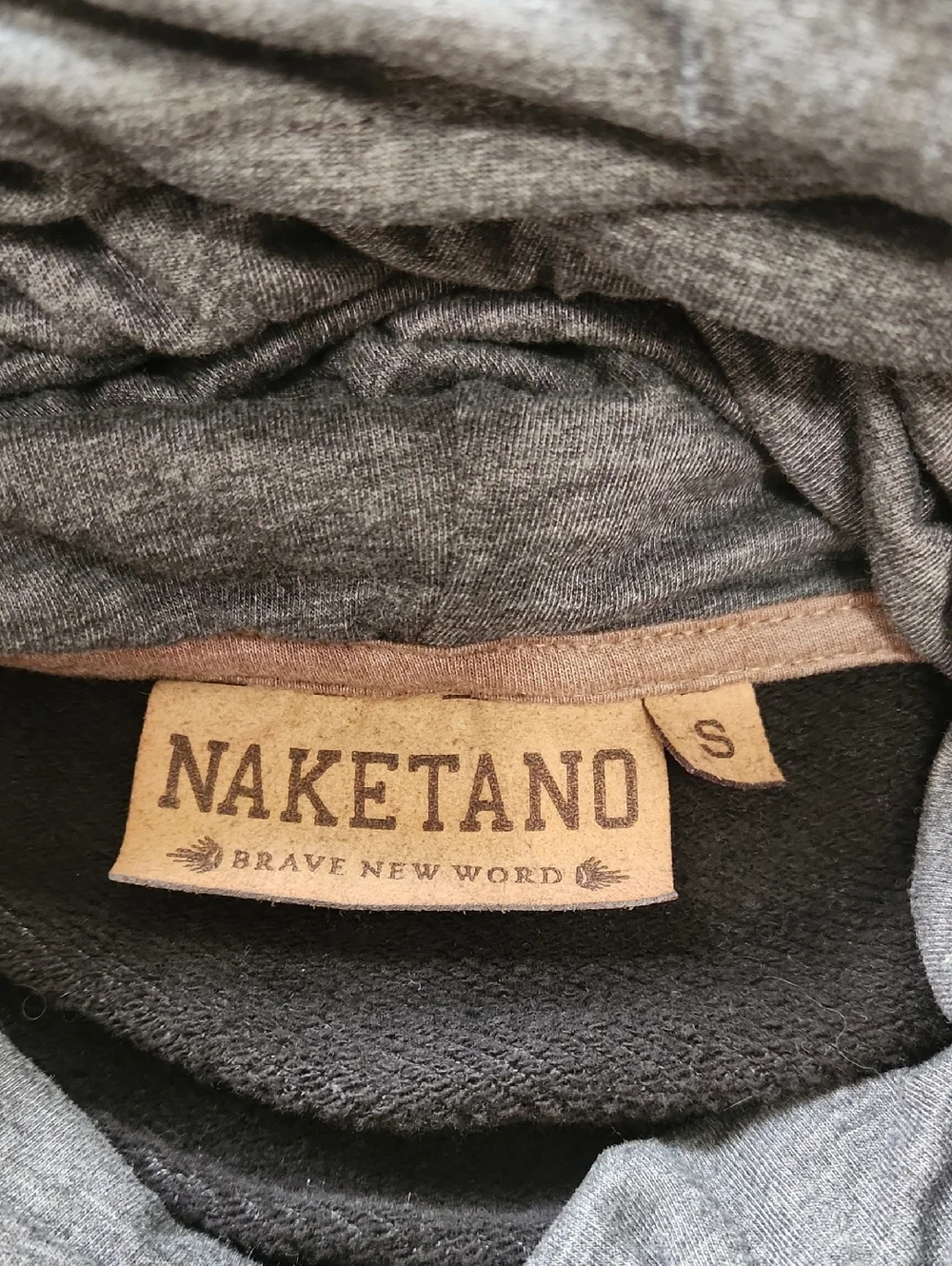 Naketano Hoodie Double Hood Funnel Neck S - Picture 5 of 16